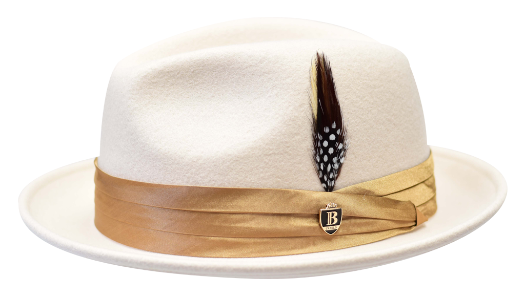 Bruno Capelo Giovani Fedora UN-131 Bone/Camel