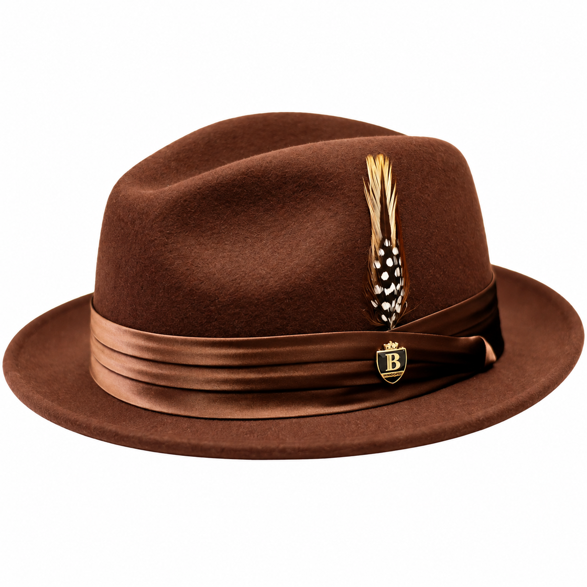 Bruno Capelo Giovani Fedora UN- 139 Mink Brown