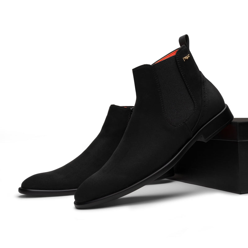 Tayno The Victorian Chelsea Boot Black