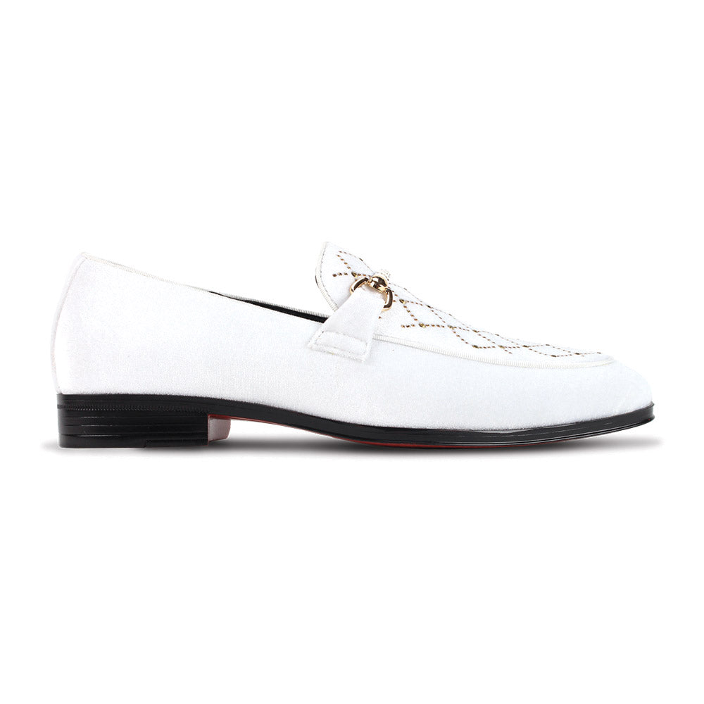 After Midnight Val Smoker Shoes White/Gold