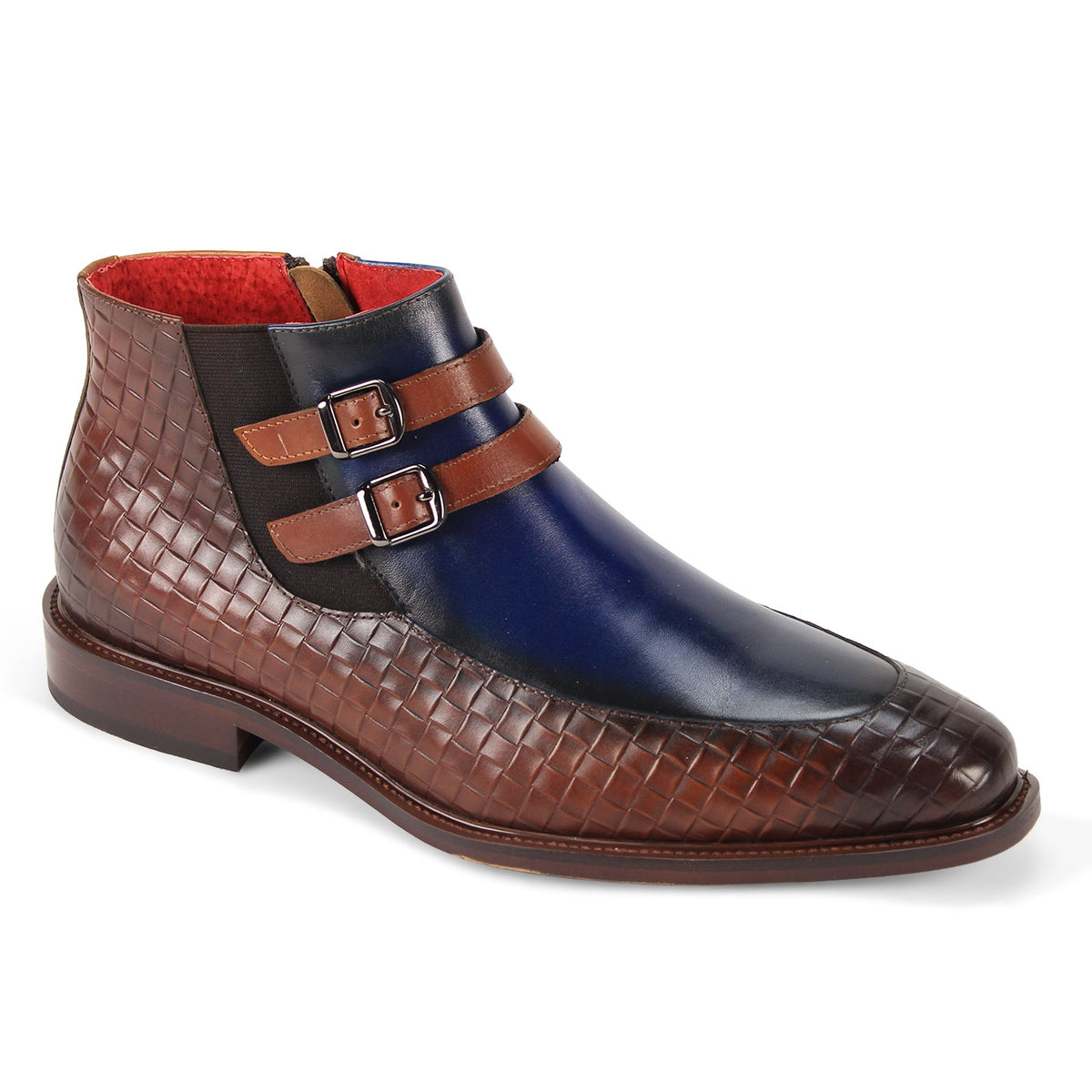 Giovanni Wallace Shoes - Tan/Blue