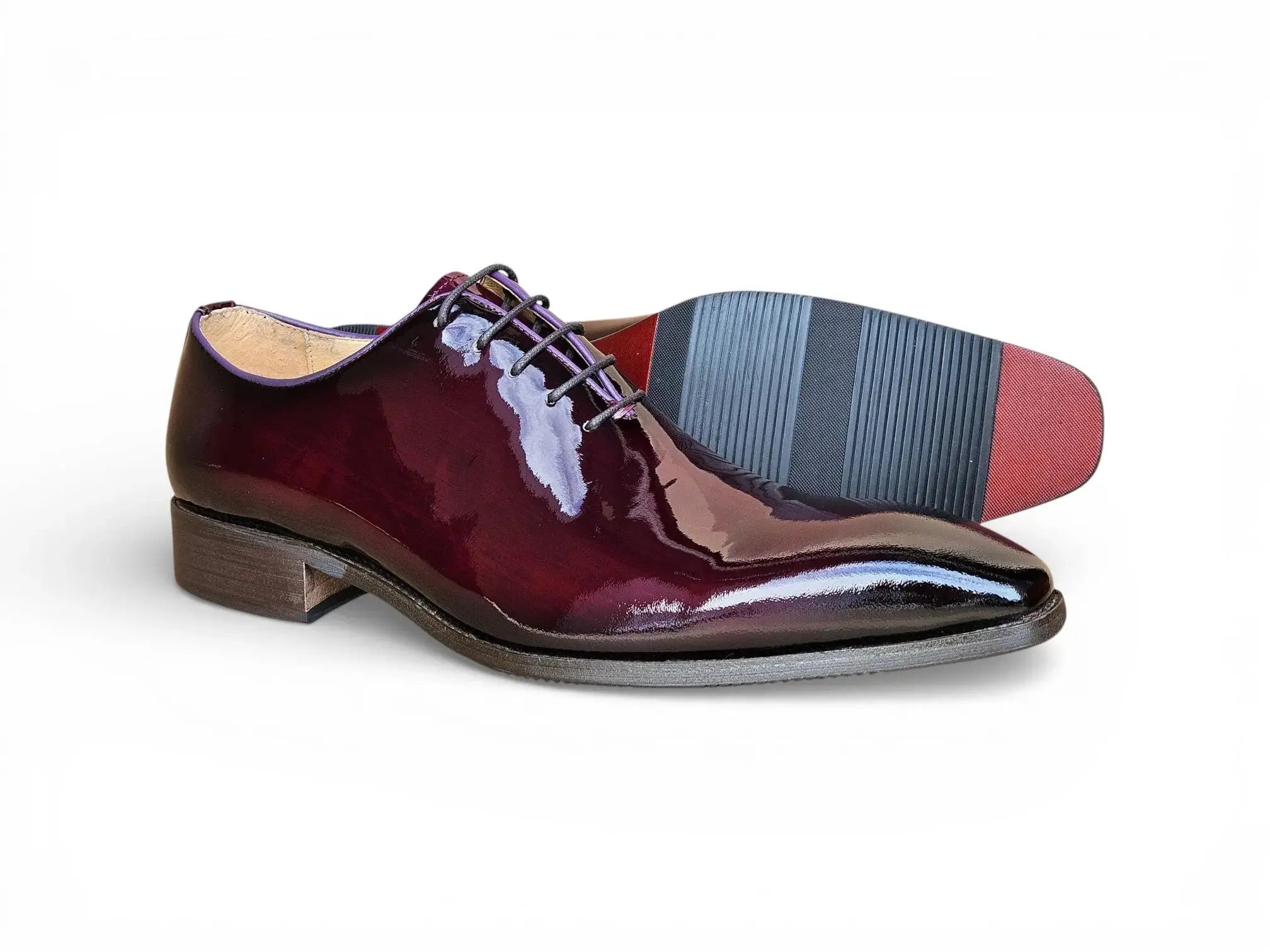 Wholecut Patent Leather Oxford