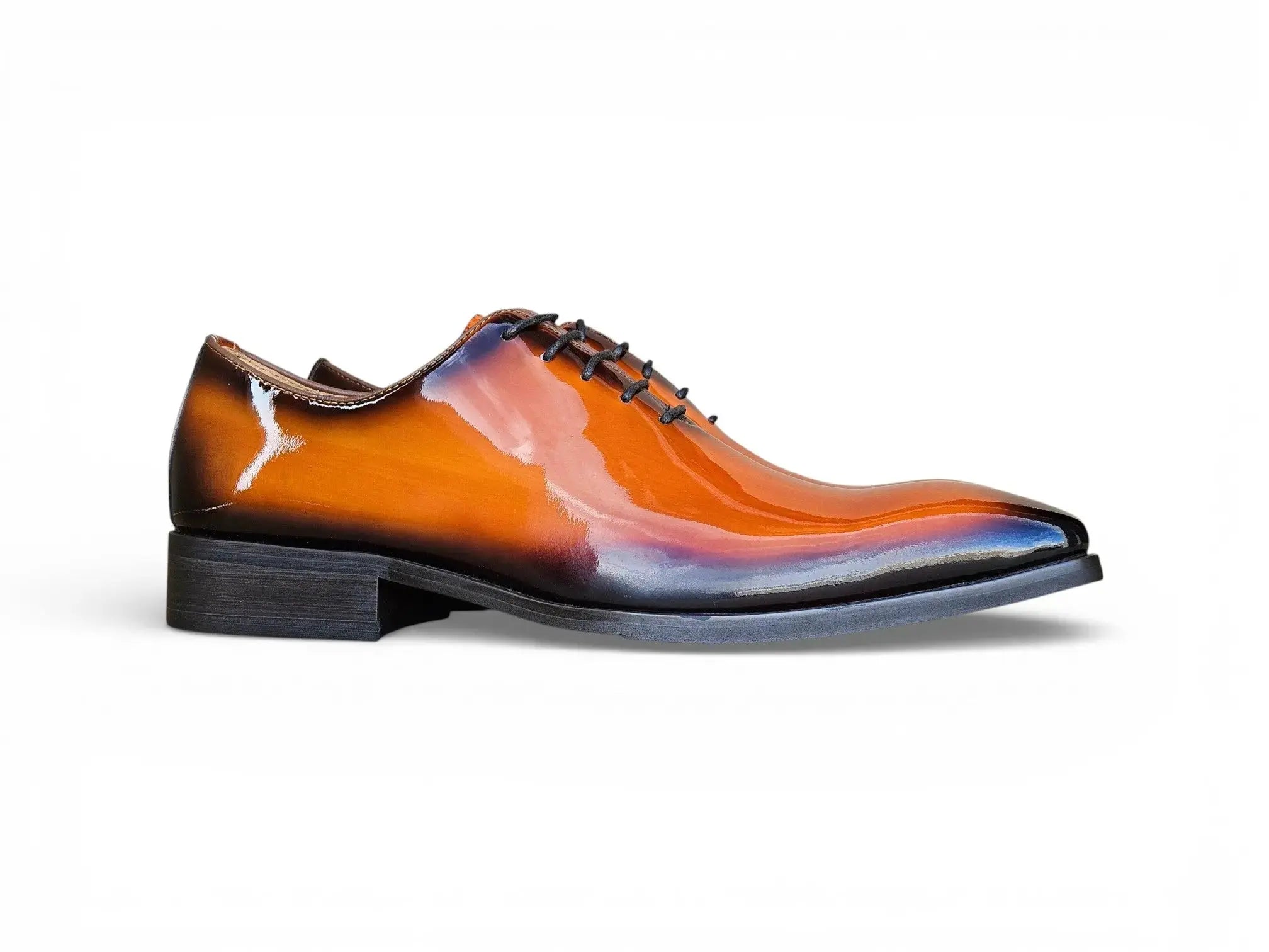 Wholecut Patent Leather Oxford