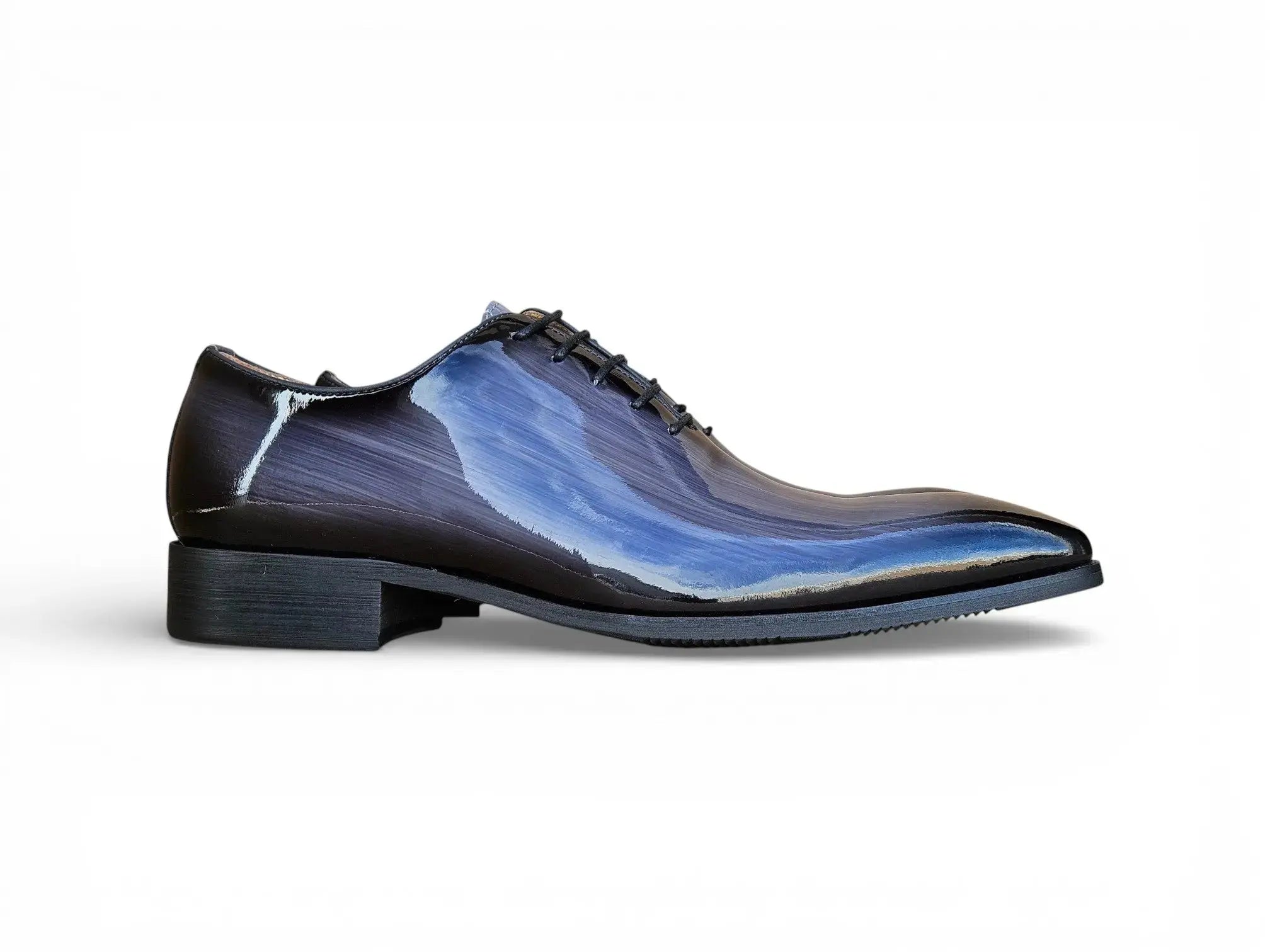 Wholecut Patent Leather Oxford