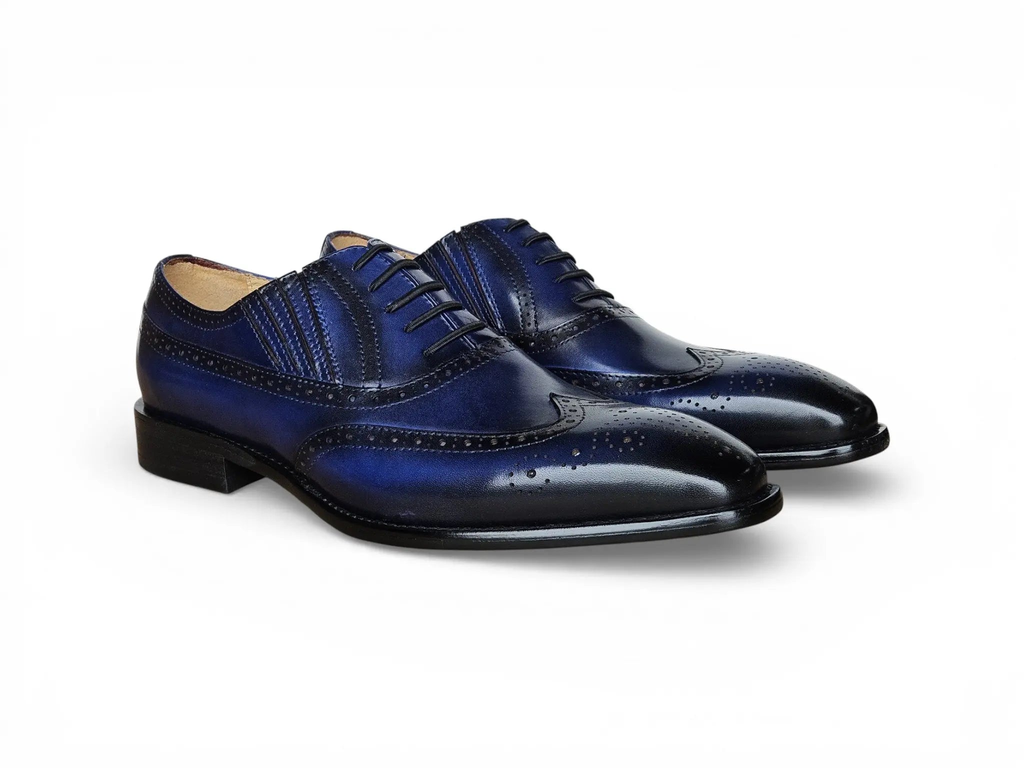 Wingtip Slip-on Oxford
