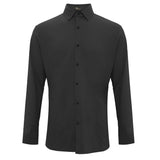 City Stroll Button-Up Shirt BLACK