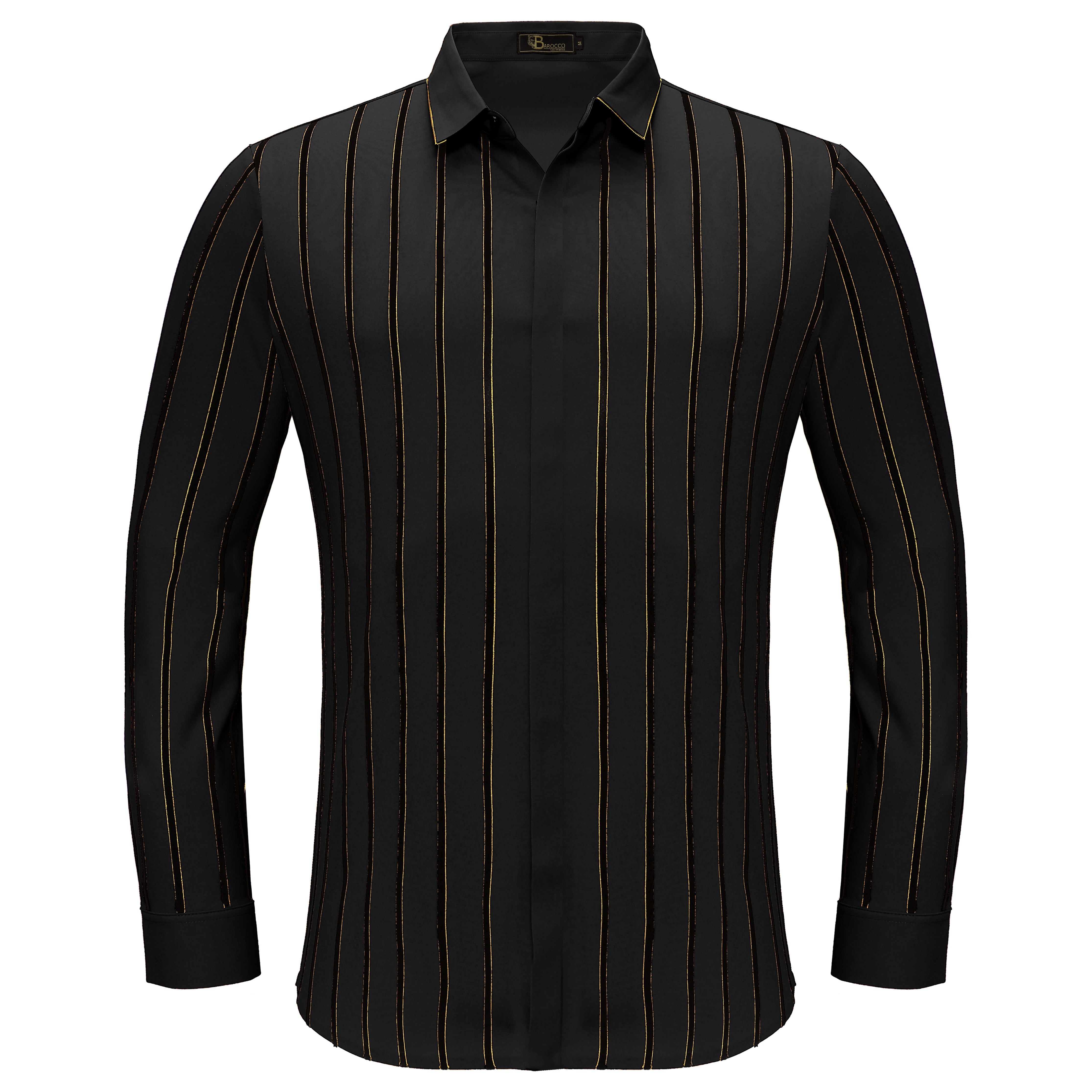 Boss Authority Button-Up Shirt BLACK