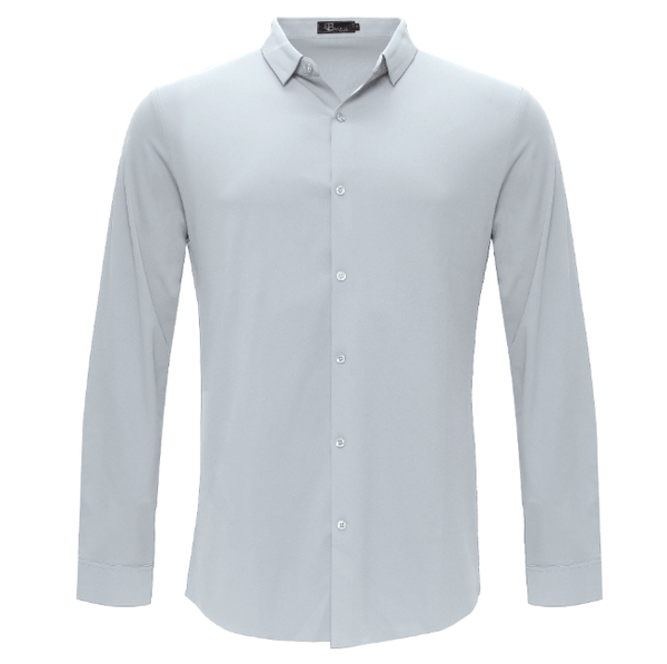 Barocco Ascend Stretch Shirt SILVER - Barocco