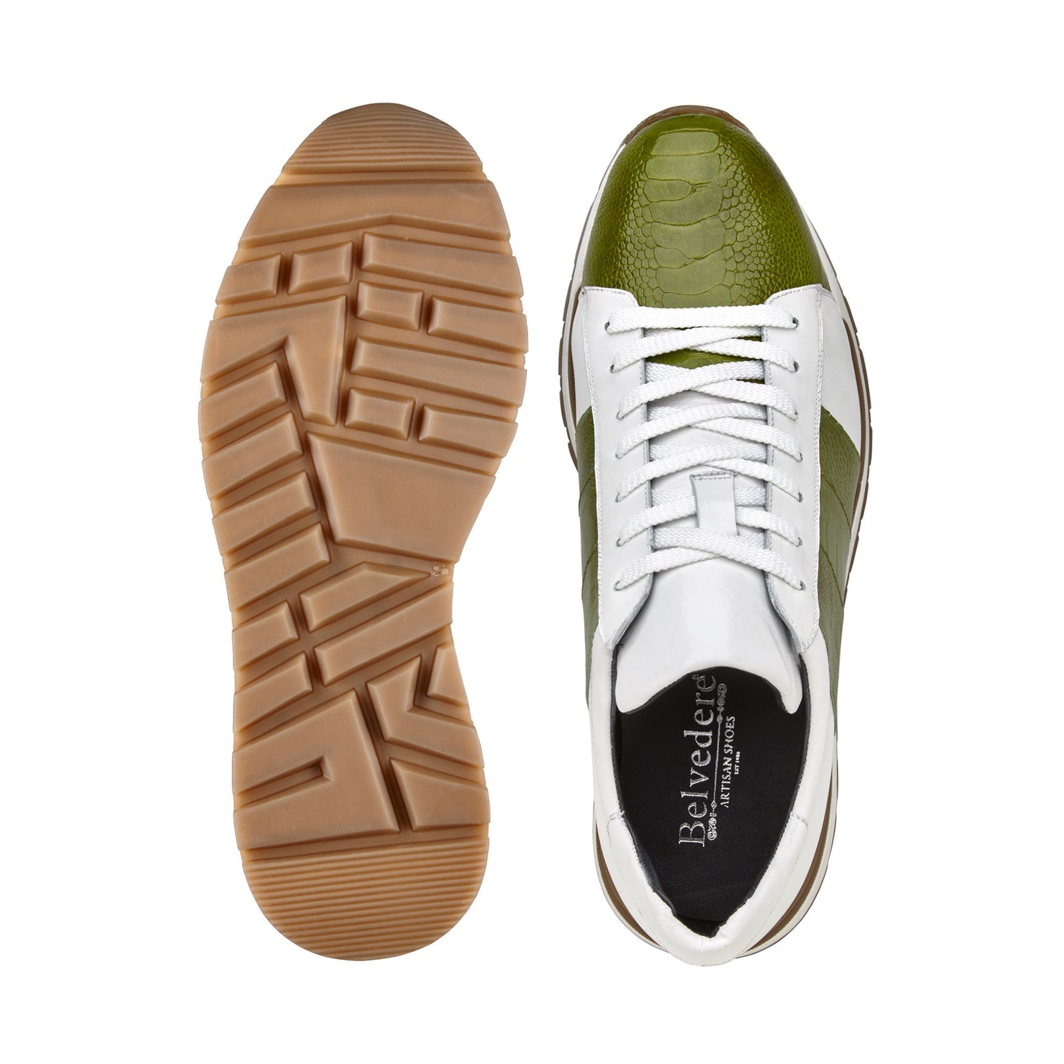 Blake - 33629 Lime/White-M-