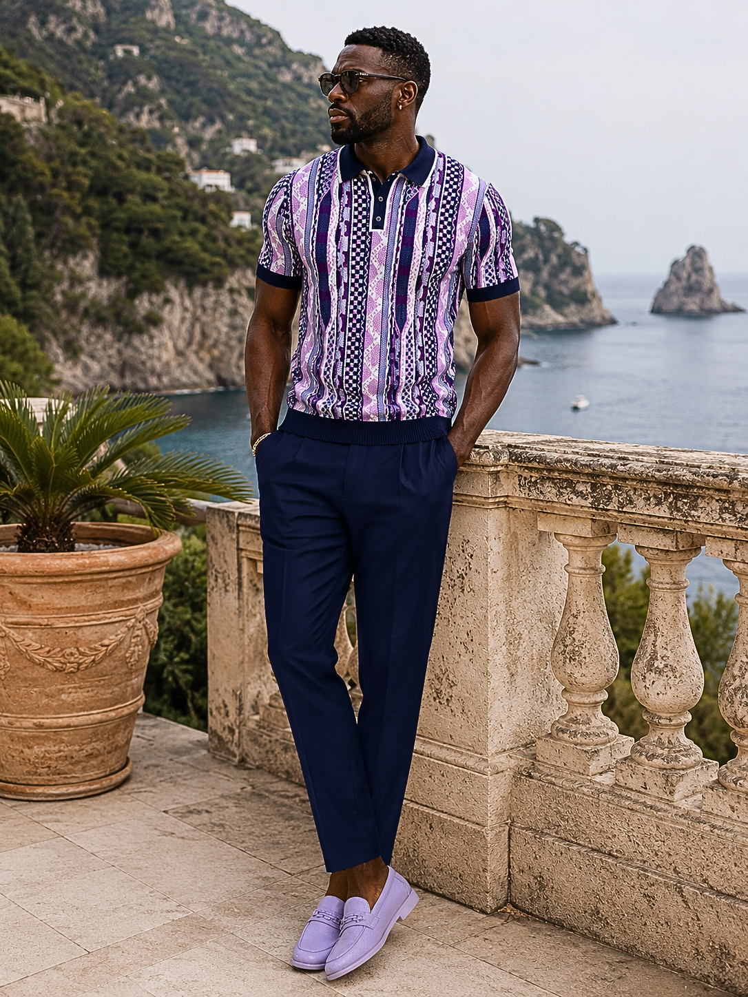 summer look book Navy | Pink