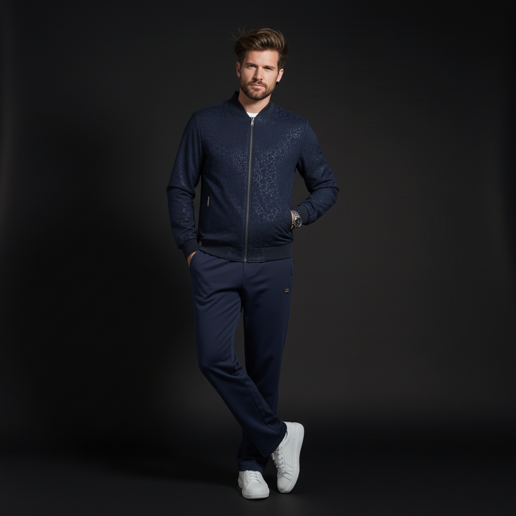 Regalia Emboss Tracksuit NAVY