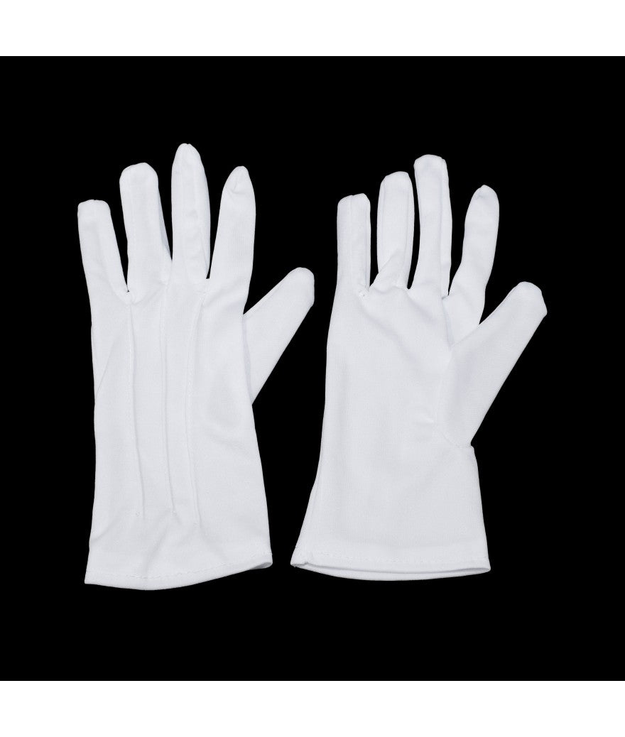 Brand Q GL100  Microfiber Gloves White