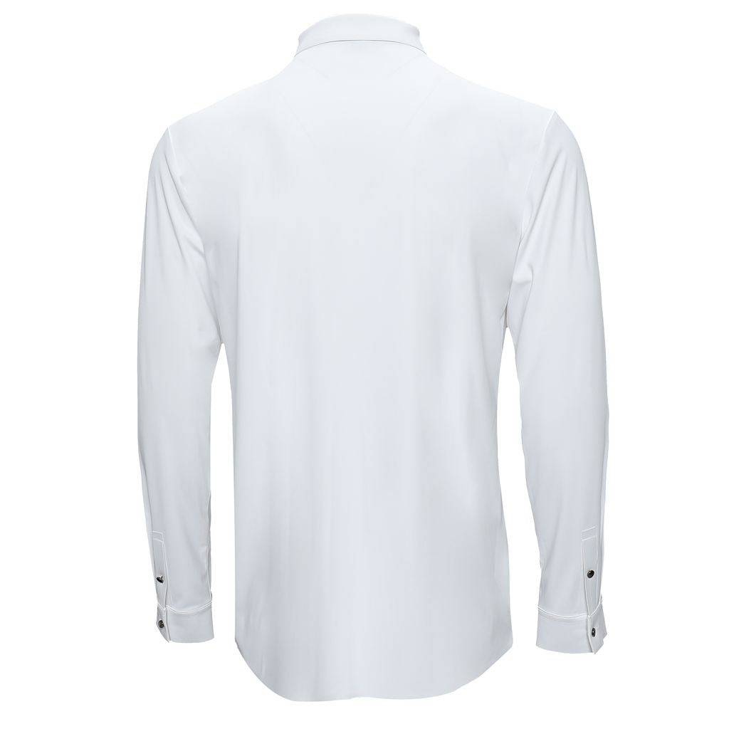 City Stroll Button-Up Shirt WHITE