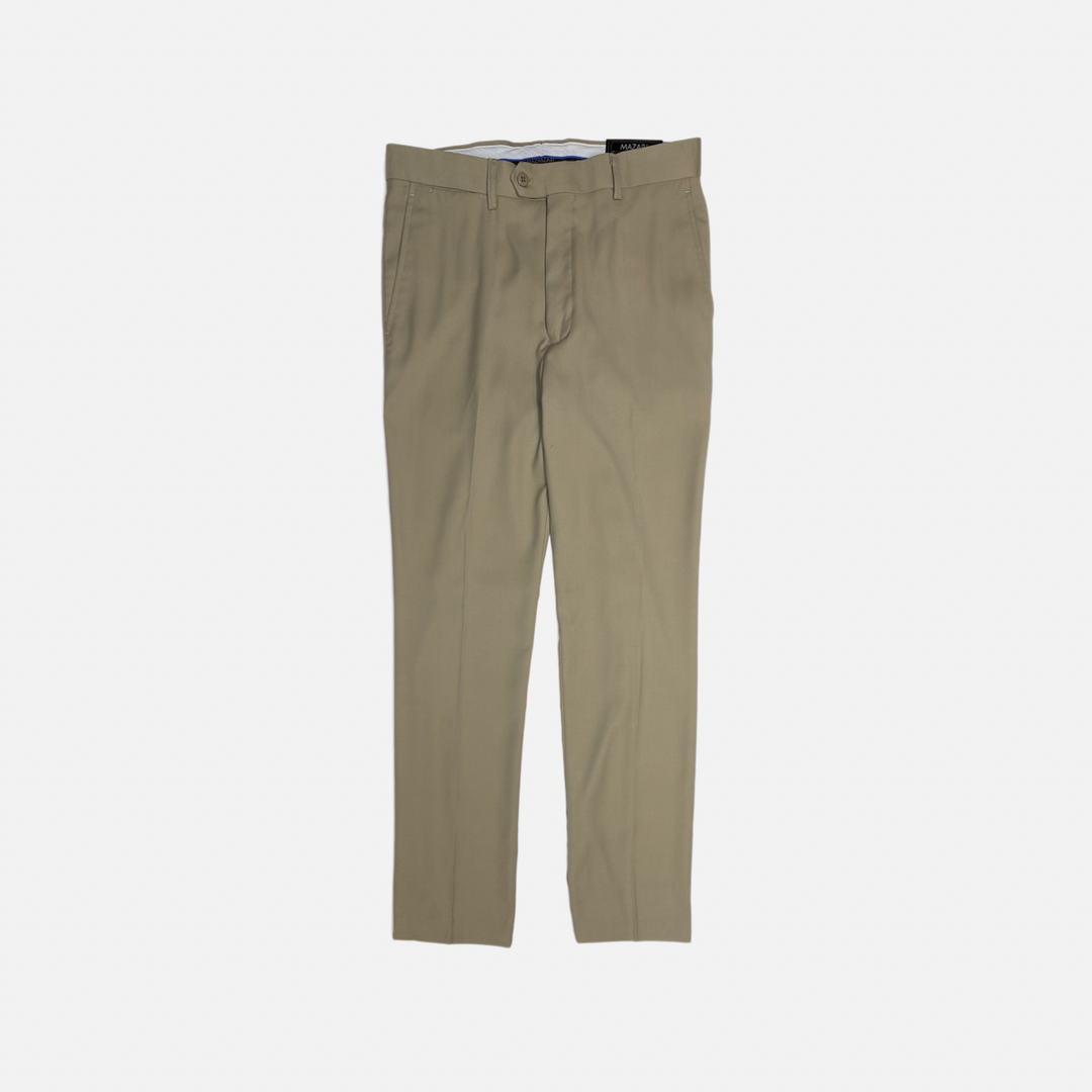 Mazari Zra Dress Pants Straight Fit Tan