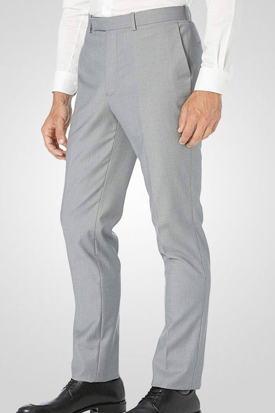 Caravelli S600512U Slim Fit 3pcs Suit Light Grey