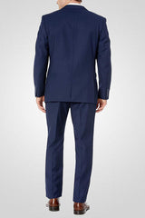 Caravelli S600512U Slim Fit 3pcs Suit Midnight Blue