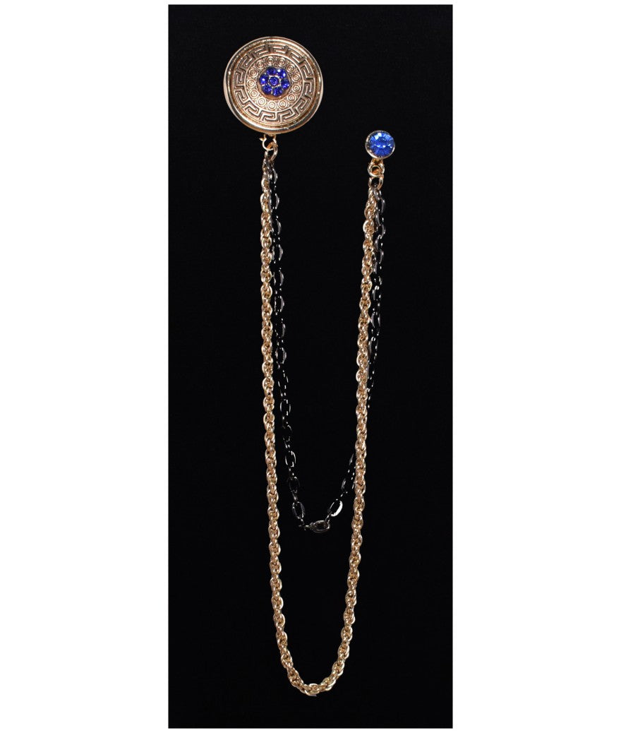 Brand Q MCBL9 -H Medium Chain Brooch Lapels