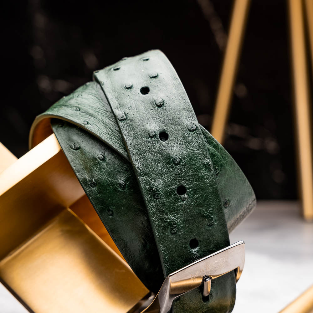 Domenico Belt Forest Green