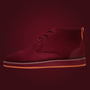 Tayno The Sonoran Desert Chukka Sneaker Wine