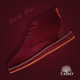 Tayno The Sonoran Desert Chukka Sneaker Wine