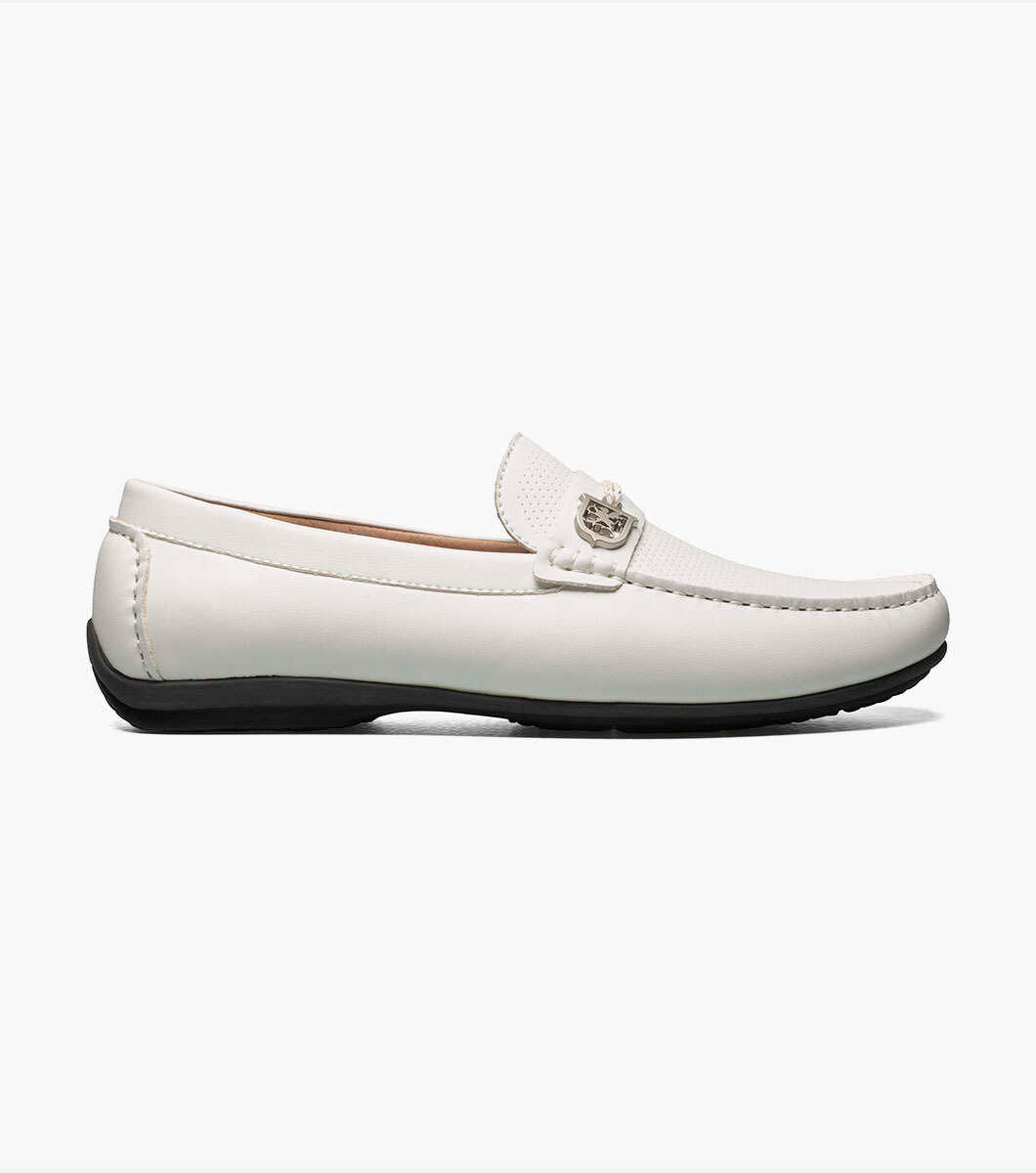 Stacy Adams Corvus 25460-001 Driving  Shoes White