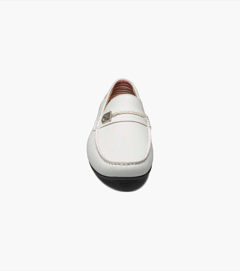 Stacy Adams Corvus 25460-001 Driving  Shoes White