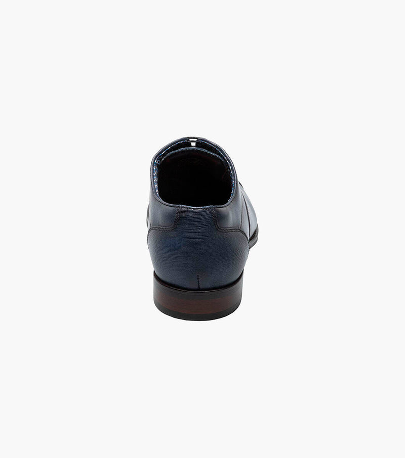Stacy Adams Kalum 25568-410 Cap Toe Oxford Shoes Navy