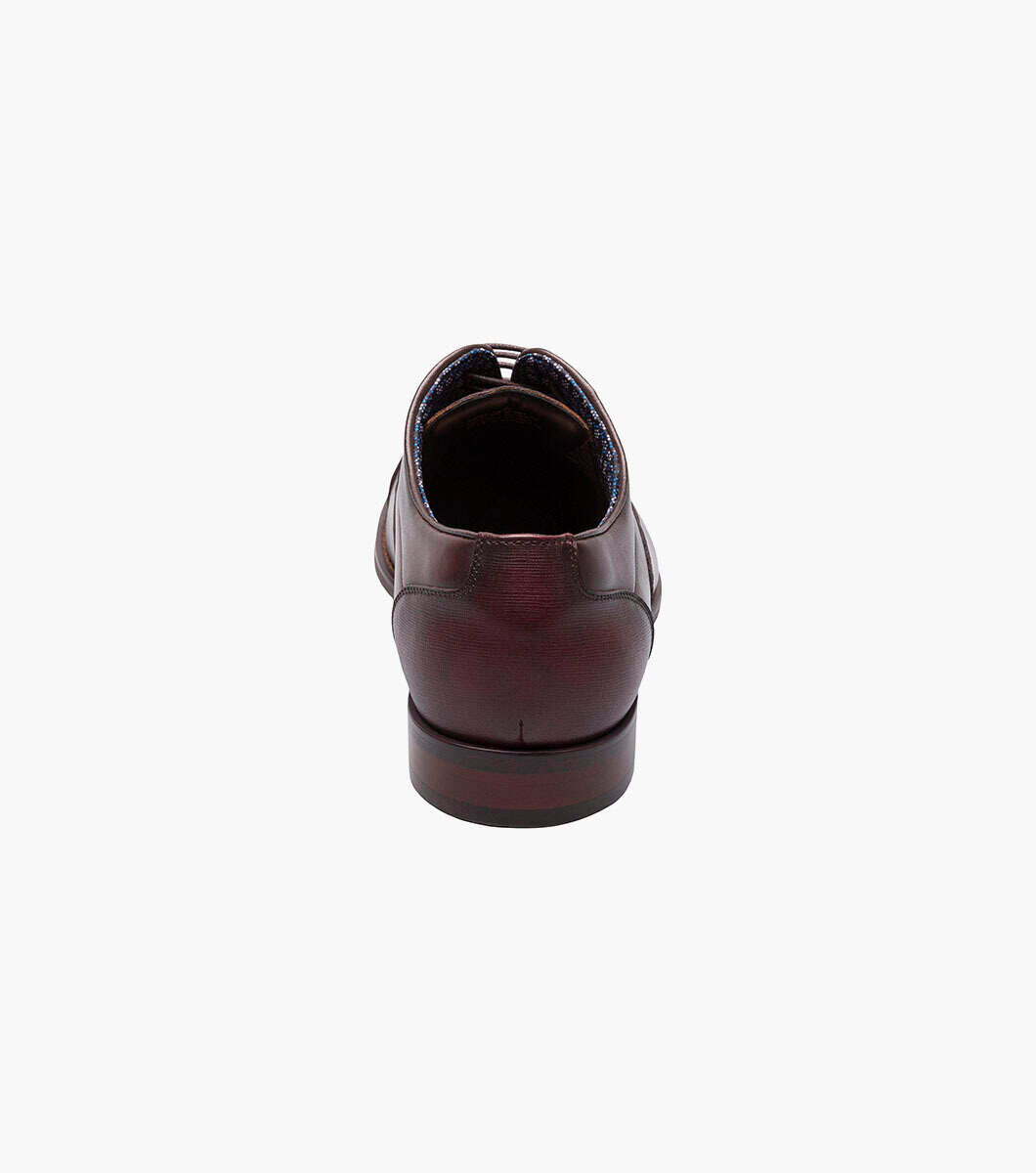 Stacy Adams Kalum 25568-610 Cap Toe Oxford Shoes Burgundy