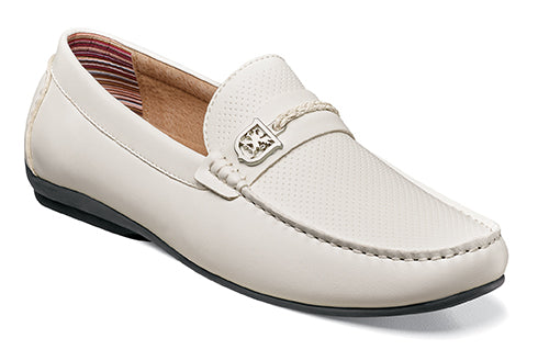 Stacy Adams Corvus 25460-001 Driving  Shoes White