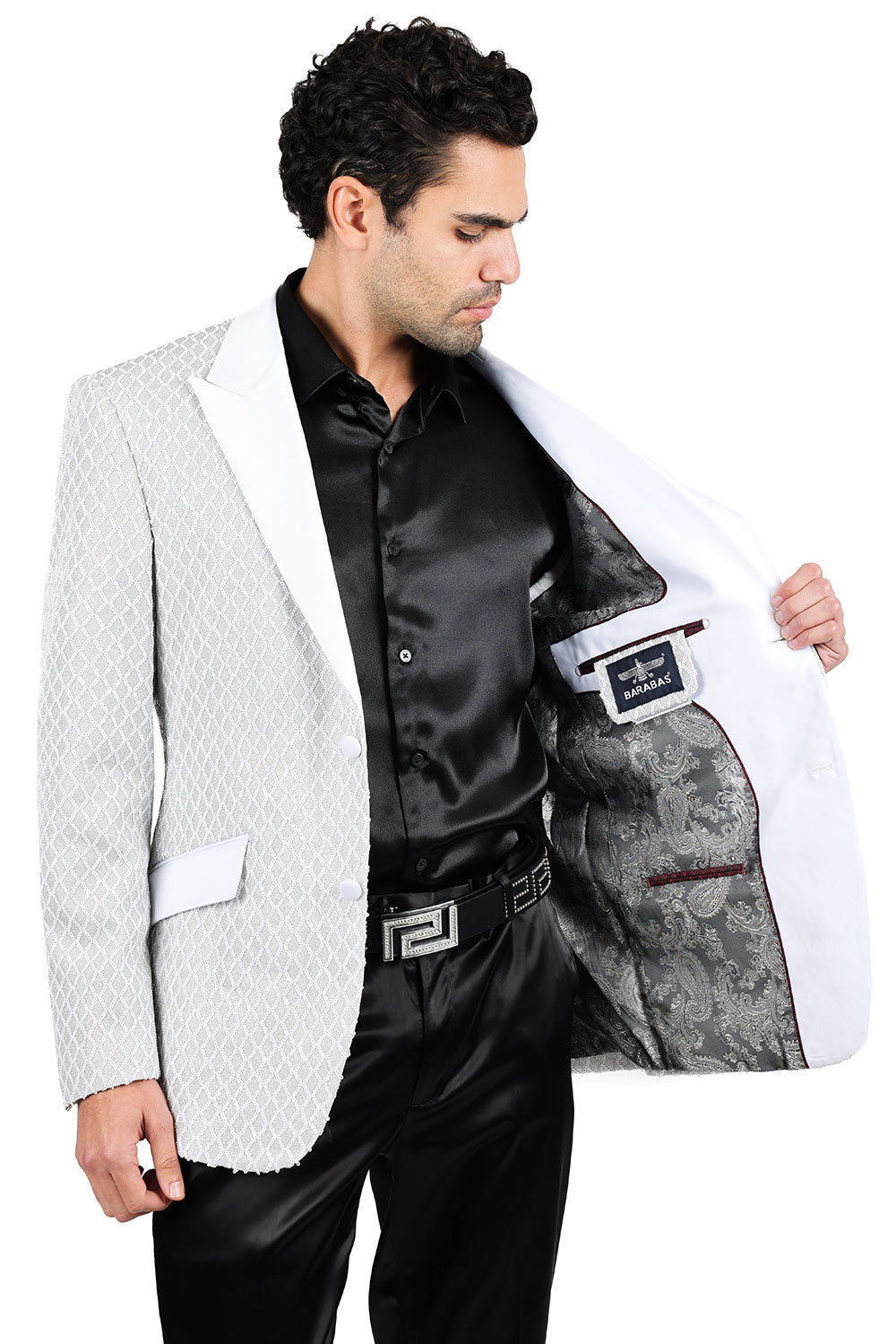 Barabas All The Men 2BL3099 Blazer White
