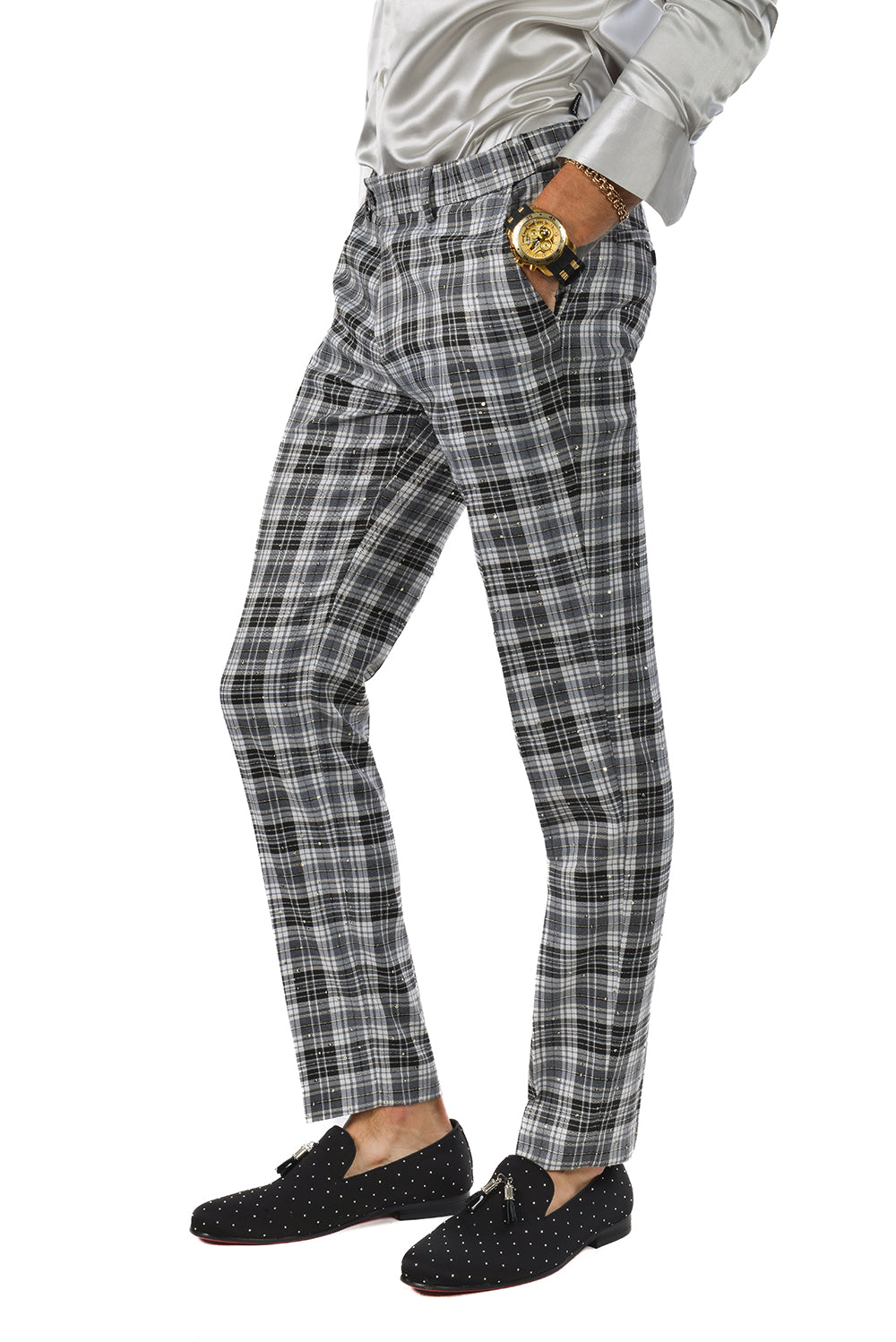 Barabas  Muntinlupa 2CP210 Chino Slim Fit Pants Black