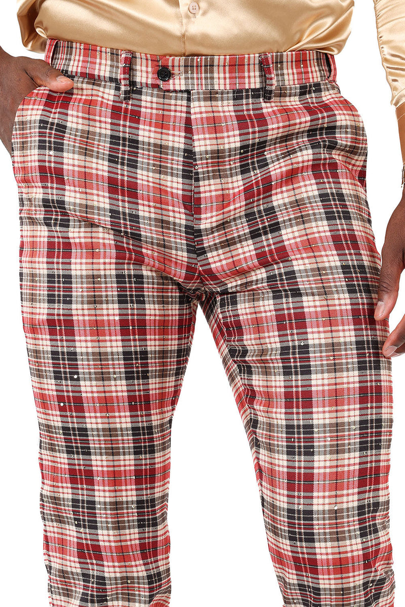 Barabas  Muntinlupa 2CP210 Chino Slim Fit Pants Red