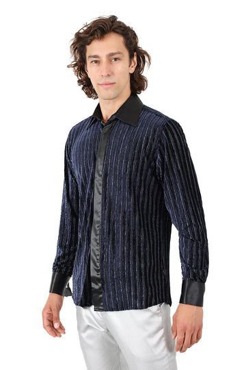 Barabas Ultramodern 2FCS1001 Long Sleeve Shirt Blue