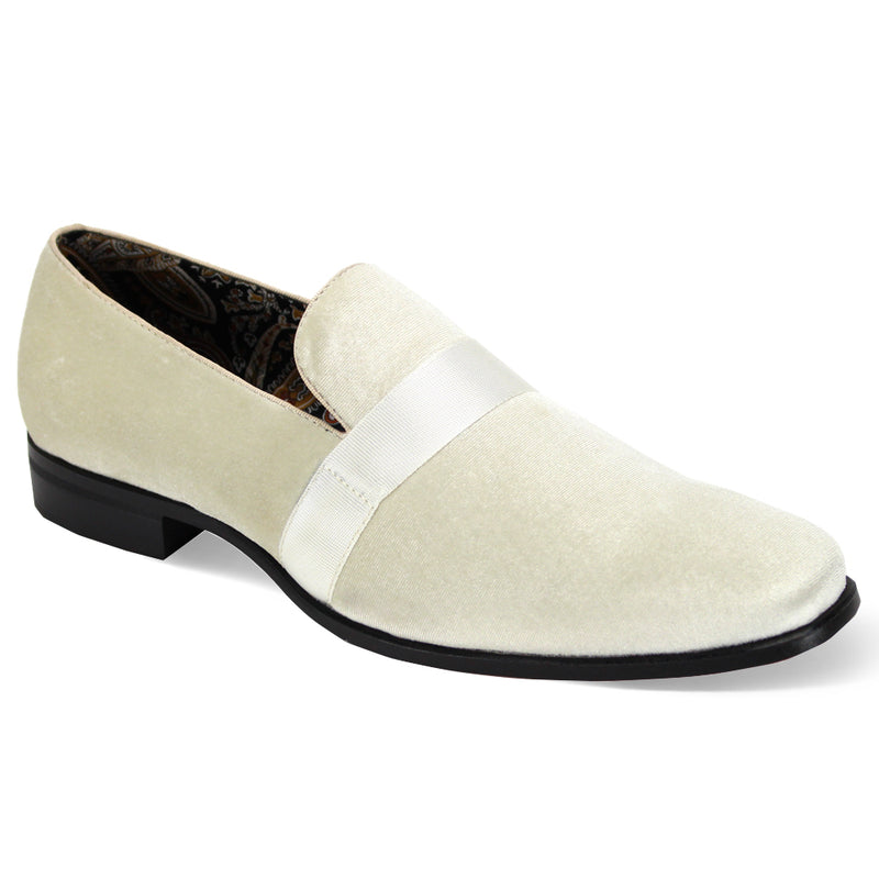 After Midnight Velvet Shoes 6660 Ivory
