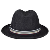 Bailey 81650 Salem Straw Hat Black