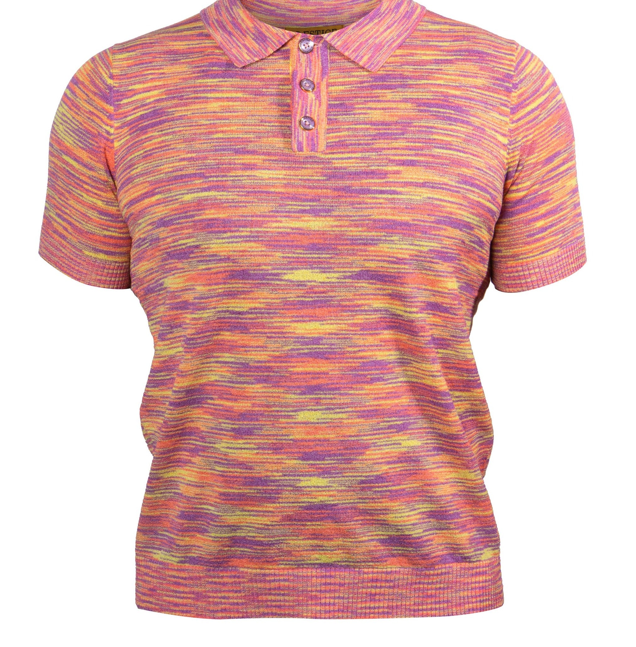 Prestige CMK-215 Short Sleeve Polo Purple