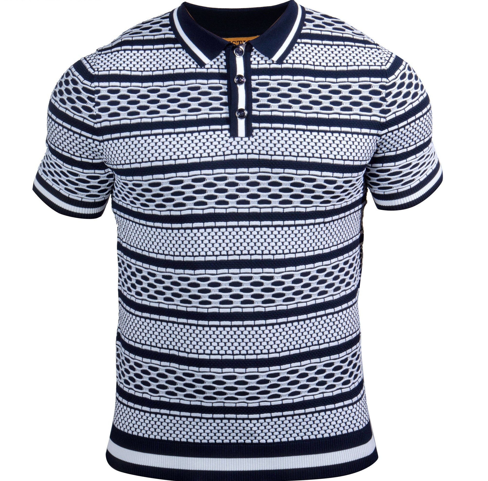 Prestige CMK-237 Short Sleeve Polo Navy