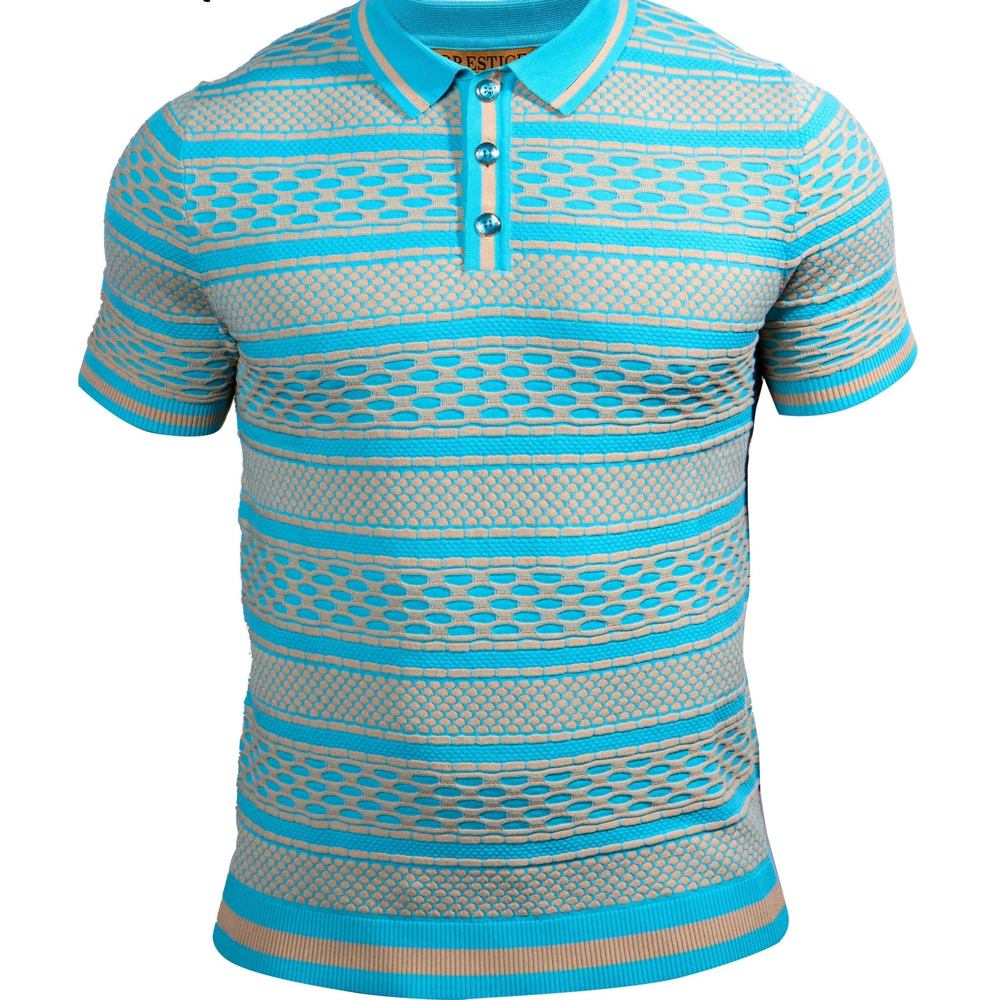 Prestige CMK-237 Short Sleeve Polo Turquois