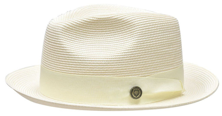 Bruno Capelo FN-837 Straw Hat Ivory/Ivory