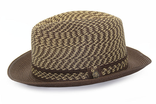 Steven Land Jacob SLJB-752  Straw Hat Ivory/Cognac