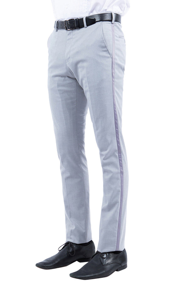 Grey Zegarie Tuxedo Dress Pants