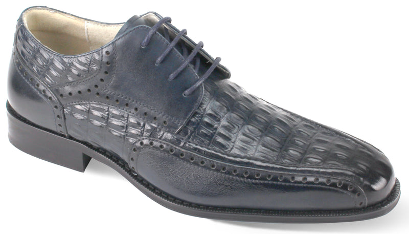 Giovanni Milford  Leather Shoes Navy