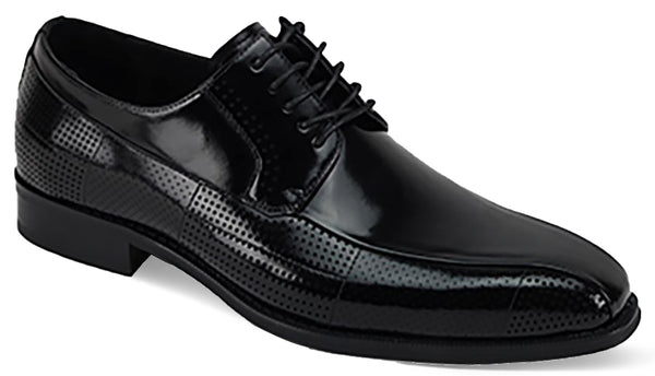 Giovanni Oliver Leather Shoes Black