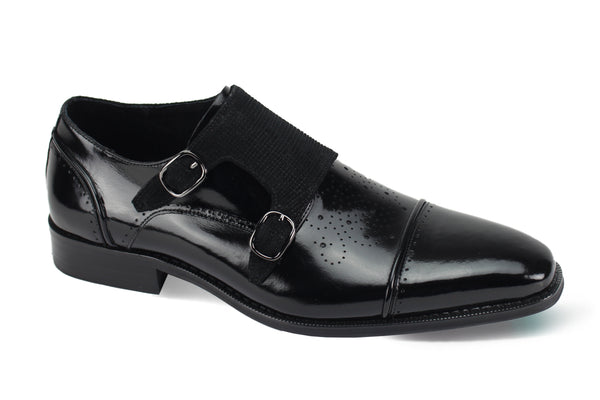 Giovanni Osacr Leather Shoes Black