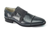 Giovanni Oscar Leather Shoes Gray