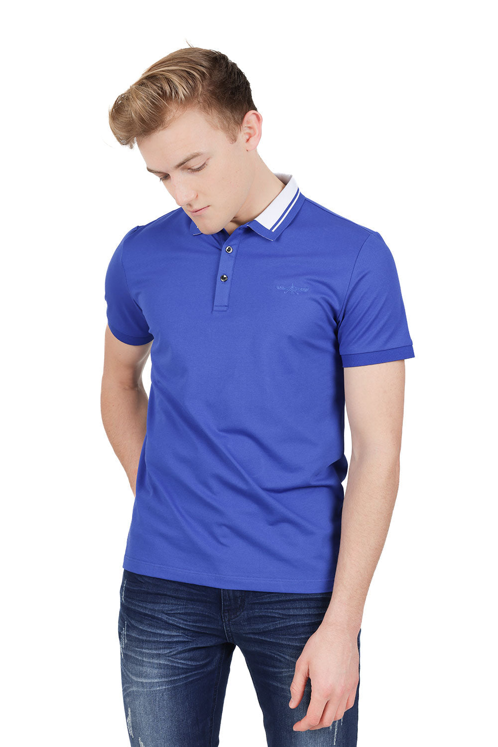 Barabas Marque Polo PP824 Short Sleeve Polo Royal