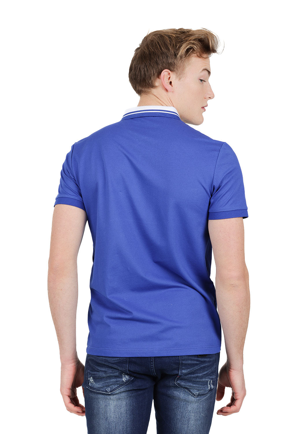 Barabas Marque Polo PP824 Short Sleeve Polo Royal