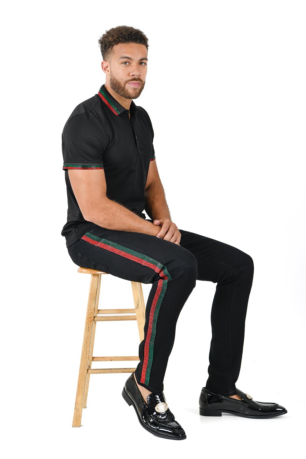 Barabas Game Changer PS119 Short Sleeve polo Black