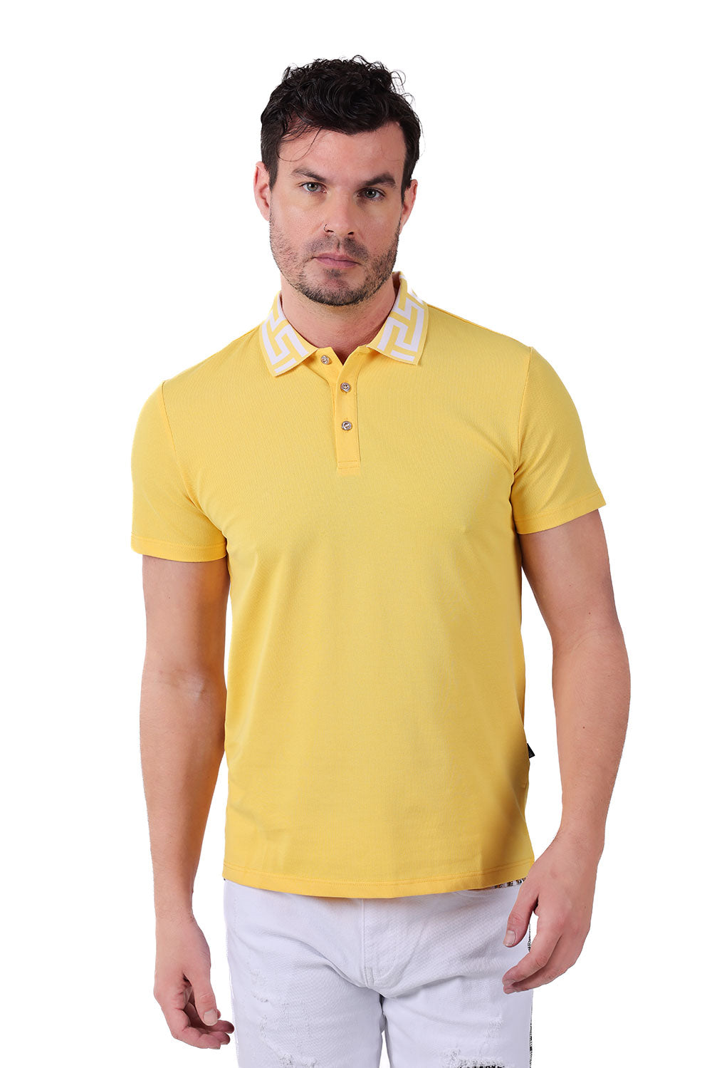 Barabas Petros PS121 Short Sleeve Polo Banana