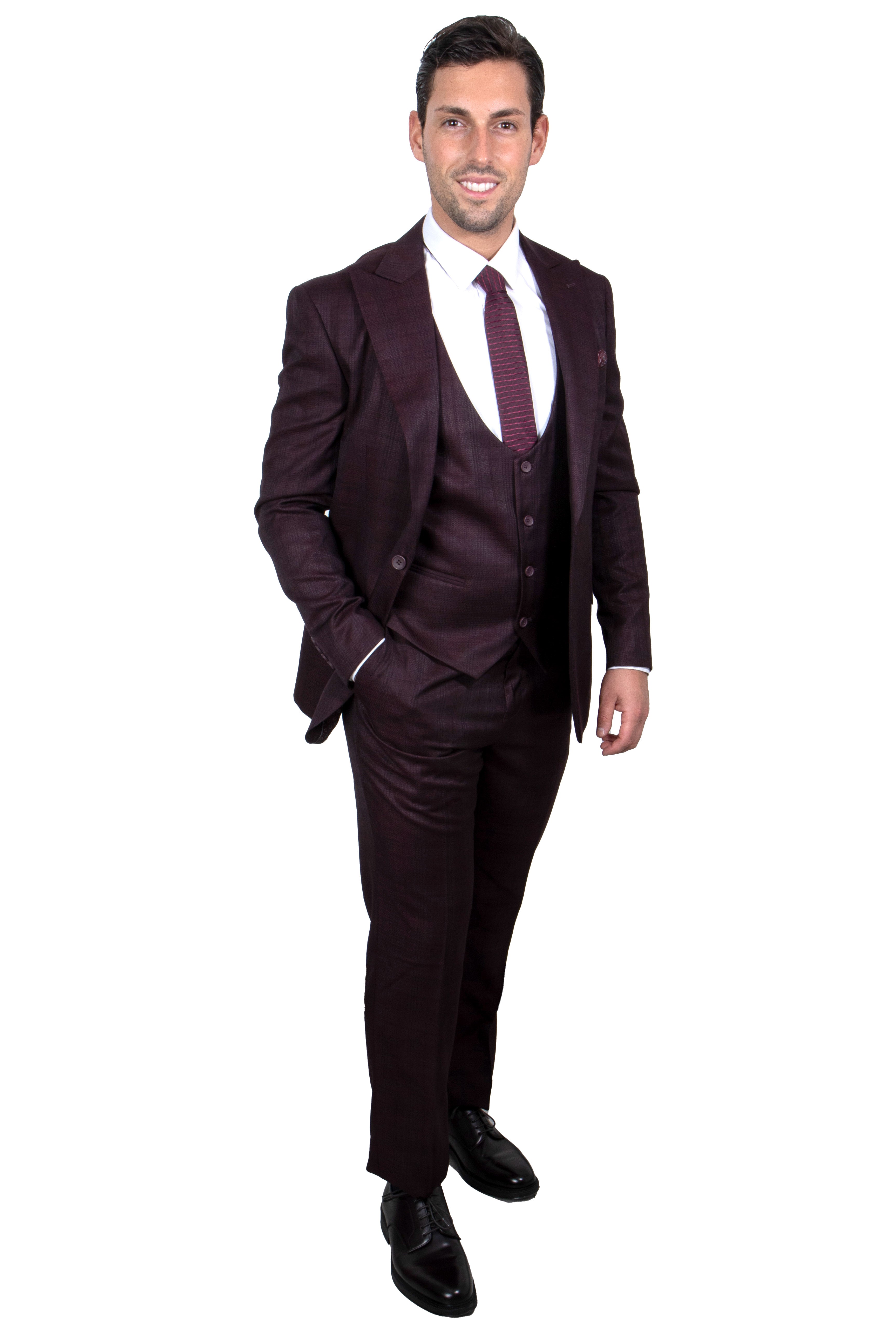 Black Stacy Adams Men's Suit